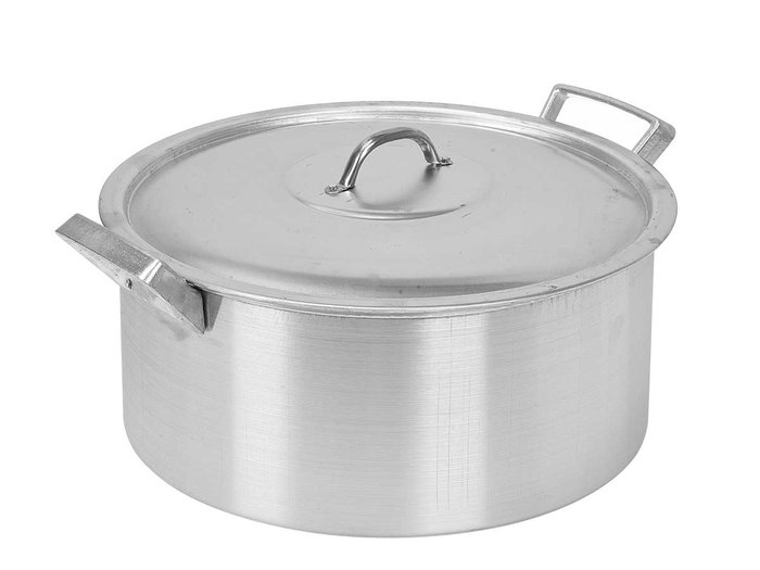 KINVARA Cacerola en aluminium 38 cm, 20 L, Plata KINVARA Cacerola en aluminium 38 cm, 20 L, Plata