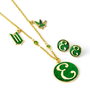 THE CARAT SHOP Set Colgante + pendientes Elphaba Wicked
