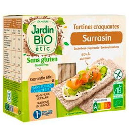JARDIN BIO Cracker de sarrasin 150g bio sans gluten vegan