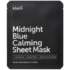 Klairs Masque en tissu apaisant MIDNIGHT BLUE 25 ml