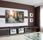 B-Tech Support mural extra-large universel pour écran plat, 65", jusqu'à 100 kg, VESA 900x600 mm, noir