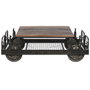 DKD Home Decor Table Basse en Métal 147 x 48 x 76 cm