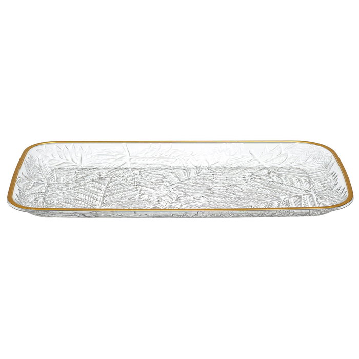 Home Deco Factory Plateau rectangulaire Mirage 34 cm Home Deco Factory Plateau rectangulaire Mirage 34 cm
