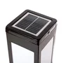 Balise LED Solaire HO-SOLARLAWNLIGHT-03 2700K Panneau 6V/3W Batterie 3.7V/4000mAh avec Télécommande Étanche IP65