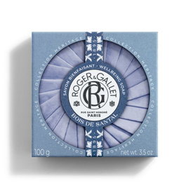 Roger & Gallet Savon Bien-être Bois de Santal - Parfum boisé et épicé, 100g