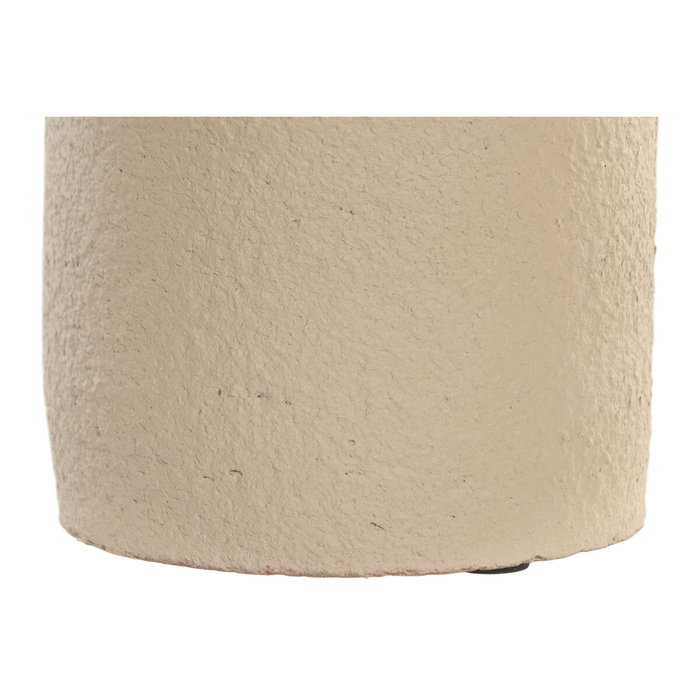 Vase Home ESPRIT Marron Beige Terre cuite Bois de manguier