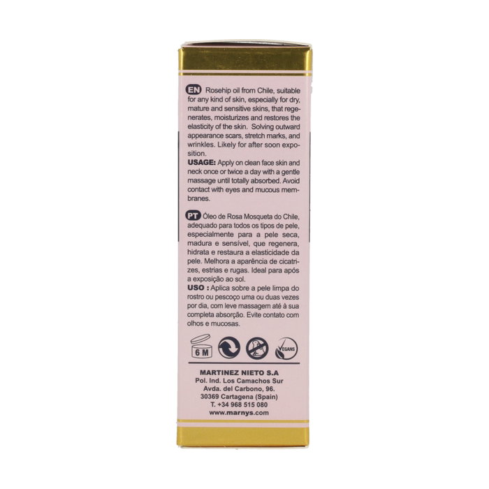 MARNYS Huile de Rose Musquée Revitalisante 30 ml MARNYS Huile de Rose Musquée Revitalisante 30 ml