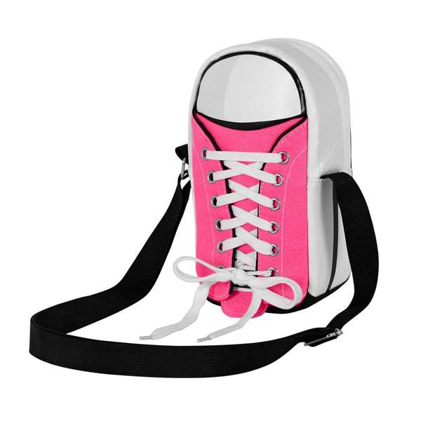 OMP! Sac bandoulière Sneakers Fuchsia 22x17x7 cm, un compartiment avec fermeture à zip, PU