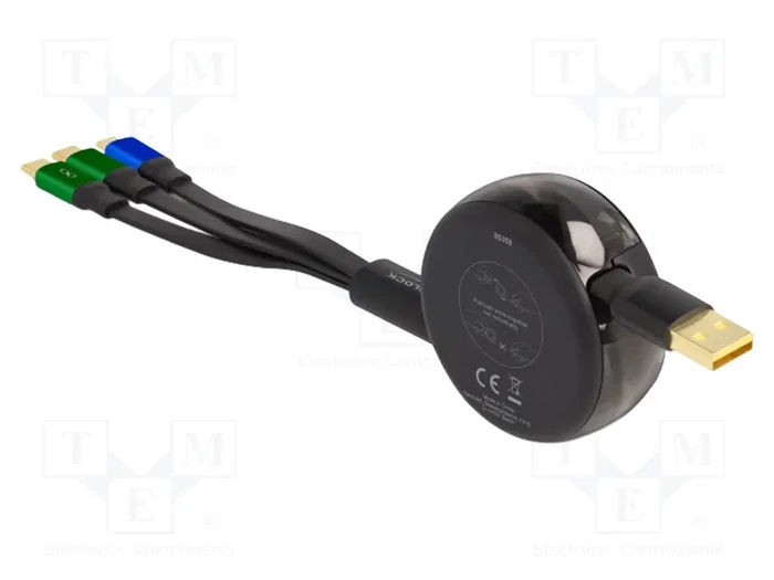 DELOCK Câble USB 2.0 noir, 1,13m DELOCK Câble USB 2.0 noir, 1,13m