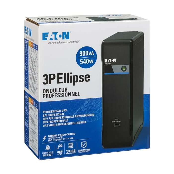 Eaton 3P ELLIPSE 900 USB DIN 540W Eaton 3P ELLIPSE 900 USB DIN 540W