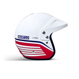 Sparco S003379MRBI4XL Casque J-Pro Ece06 Martini-R Blanc Taille XL