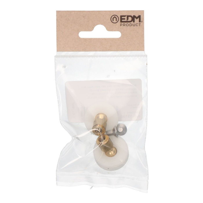 Micel Bl 91799 Blister 2 roulements pour porte coulissante articulée RD3 Ø26x9mm nylon blanc Micel Bl 91799 Blister 2 roulements pour porte coulissante articulée RD3 Ø26x9mm nylon blanc