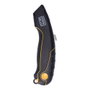 Koma Tools 91019 Cutter à lame rétractable avec 5 lames trapézoïdales, corps aluminium