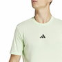 T-shirt à manches courtes homme Adidas Essentials Wo Logo Vert citron