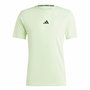 T-shirt à manches courtes homme Adidas Essentials Wo Logo Vert citron