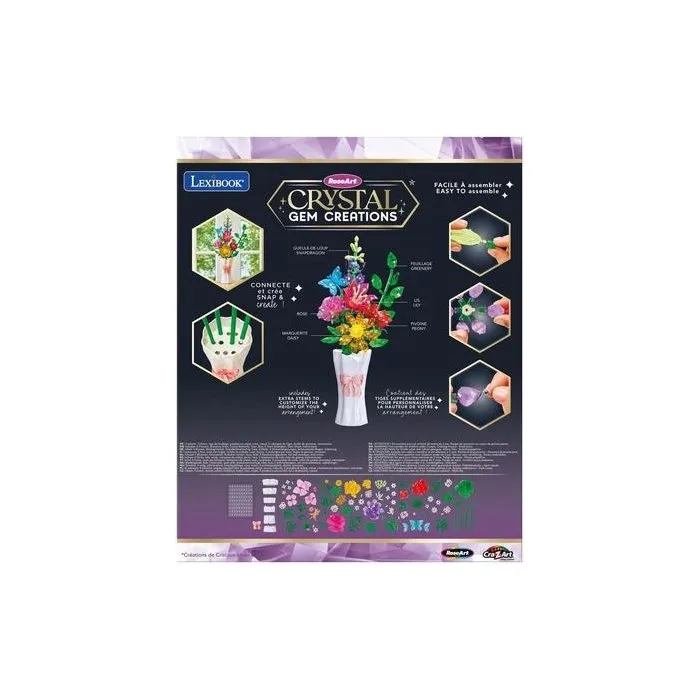 Lexibook Crystal gem bouquet de fleurs