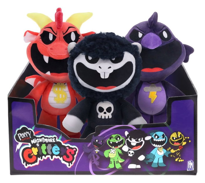 Poppy Playtime assortiment peluches personnages Nightmare Critters 20 cm (9)