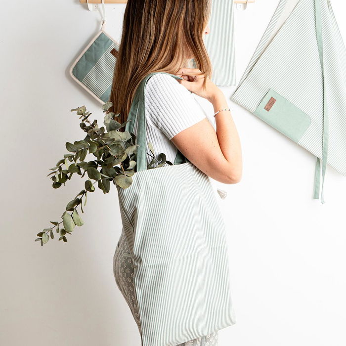 Bolsa 80% Poliester 20% Algodon Okapi Vinthera 46x32 cm (12 Unidades) Bolsa 80% Poliester 20% Algodon Okapi Vinthera 46x32 cm (12 Unidades)