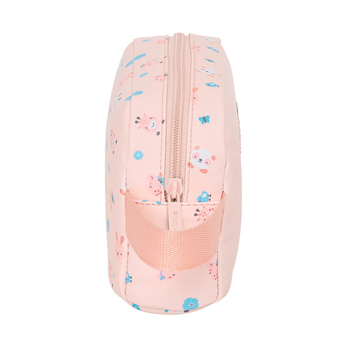 Sac glacière goûter Safta Jirafa Corail 21,5 x 12 x 6,5 cm