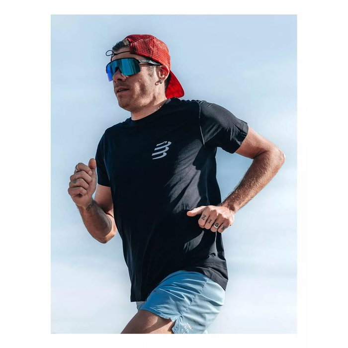 T-shirt à manches courtes homme Compressport Performance Noir T-shirt à manches courtes homme Compressport Performance Noir