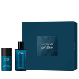Davidoff Coffret Homme Cool Water: Eau de Toilette 75 ml + Déodorant Stick 24h Protection 75 g