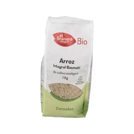 EL GRANERO Riz Basmati Intégral 1 kg Bio