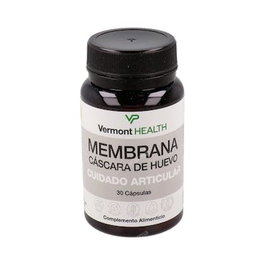 VERMONT HEALTH Membrane de coquille d'œuf 30 capsules