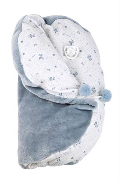 Muñecas Arias Muñeca Elegance - Poupée d'étreinte pondérée de 35 cm bleue avec couverture - Muñeco de Peso - 3 ans et plus Muñecas Arias Muñeca Elegance - Poupée d'étreinte pondérée de 35 cm bleue avec couverture - Muñeco de Peso - 3 ans et plus