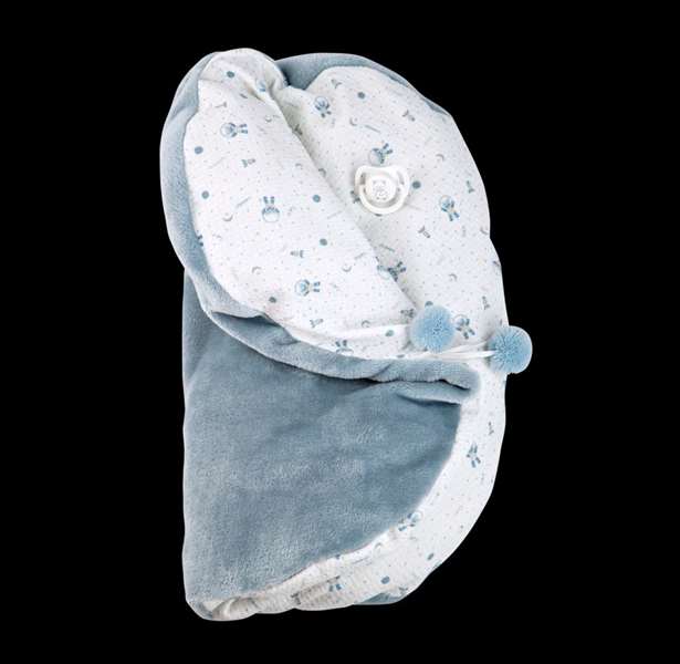 Muñecas Arias Muñeca Elegance - Poupée d'étreinte pondérée de 35 cm bleue avec couverture - Muñeco de Peso - 3 ans et plus Muñecas Arias Muñeca Elegance - Poupée d'étreinte pondérée de 35 cm bleue avec couverture - Muñeco de Peso - 3 ans et plus