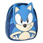 Cartable Sonic Bleu 18 x 22 x 8 cm