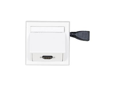 Vivolink Boîte de Connexion Murale HDMI avec boîtier mural Thorsmann, Blanc Vivolink Boîte de Connexion Murale HDMI avec boîtier mural Thorsmann, Blanc