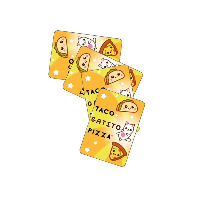 Lúdilo - Juego Taco, Gatito, Pizza 803463 - Jeu de cartes et rapidité pour enfants - À partir de 4 ans
