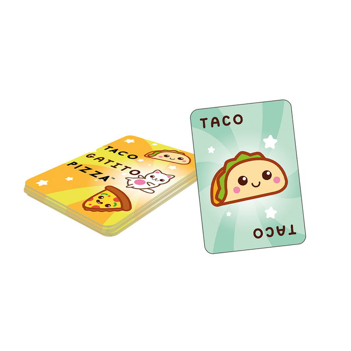 Lúdilo - Juego Taco, Gatito, Pizza 803463 - Jeu de cartes et rapidité pour enfants - À partir de 4 ans