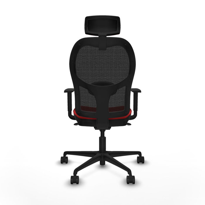 Piqueras y Crespo Chaise de Bureau 1D036N2 Rouge