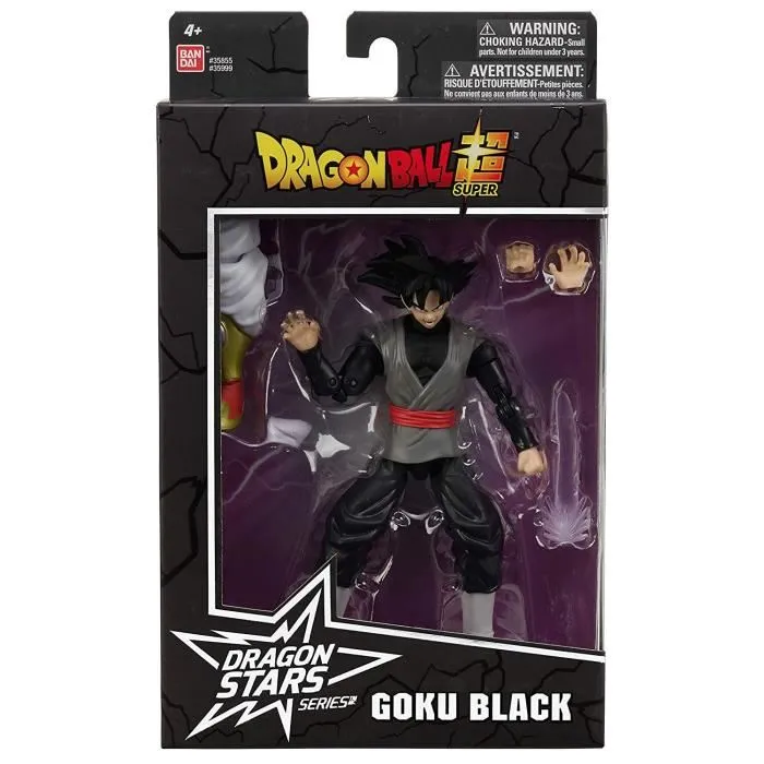 Bandai Figurine Dragon Ball Goku Black + Broly Part. 6 - 17cm Bandai Figurine Dragon Ball Goku Black + Broly Part. 6 - 17cm
