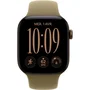 Apple Watch Series 12 GPS - Boîtier Dark Bronze Aluminium - Bracelet Olive Sport Band S/M