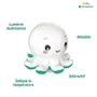 Clementoni Baby - Jouet de bain interactif et musical Colin le poulpe, jouet sensoriel lumineux avec indicateur de température de l'eau, effet chromothérapie