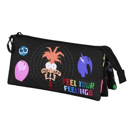 Trousse Fourre-Tout Triple Inside Out Noir