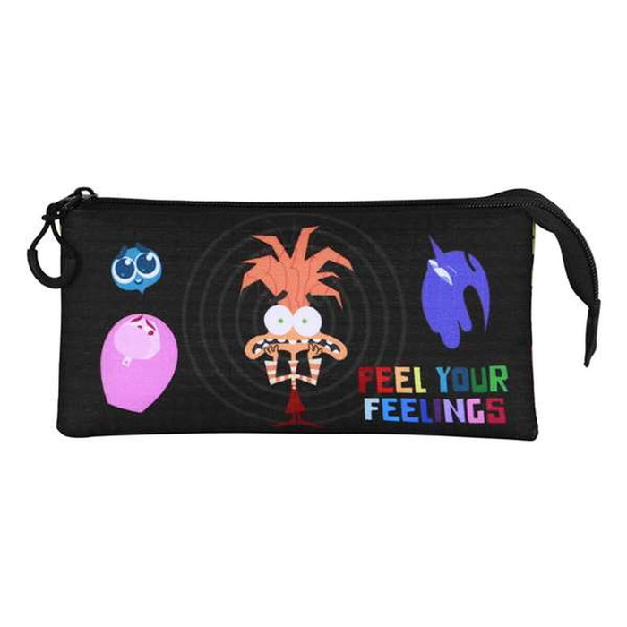 Trousse Fourre-Tout Triple Inside Out Noir