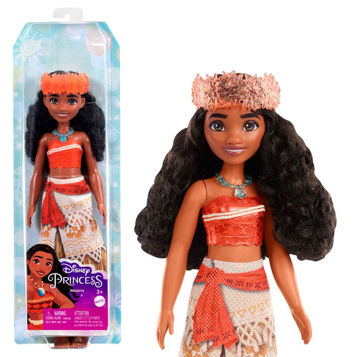 Mattel Disney Princess Vaiana - Poupée articulée de 29 cm