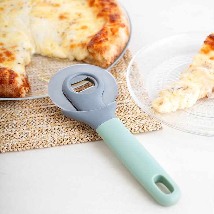 Quid Coupe-Pizza Ozon 20 cm Acier Inoxydable Vert Quid Coupe-Pizza Ozon 20 cm Acier Inoxydable Vert