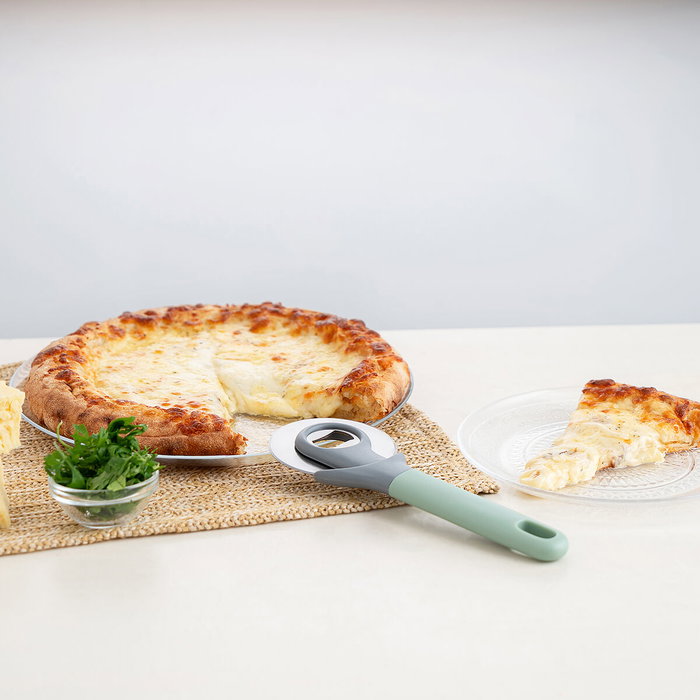 Quid Coupe-Pizza Ozon 20 cm Acier Inoxydable Vert Quid Coupe-Pizza Ozon 20 cm Acier Inoxydable Vert