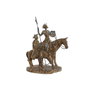 Home ESPRIT Figurine Décorative Argenté Naturel en Résine