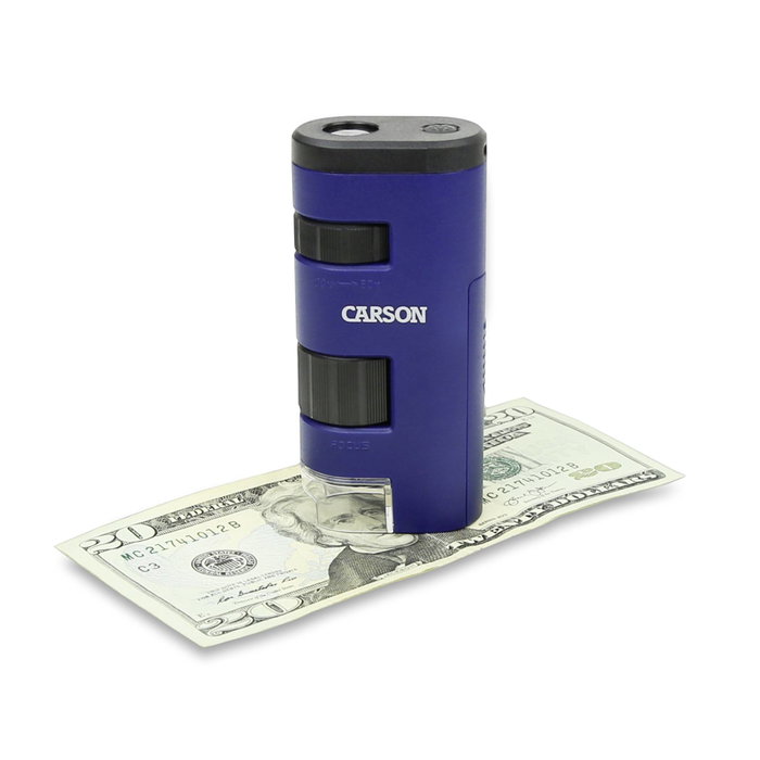 Carson PocketMicro 20x-60x Bleu