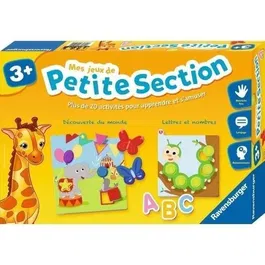 Ravensburger - Coffret éducatif complet Mes jeux de petite section - 20 activités d'apprentissage pour maternelle - Jeu enfant dès 3 ans