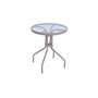 Ensemble Table + 2 Chaises Home ESPRIT Vert Multicouleur Verre Acier 60 x 60 x 70 cm