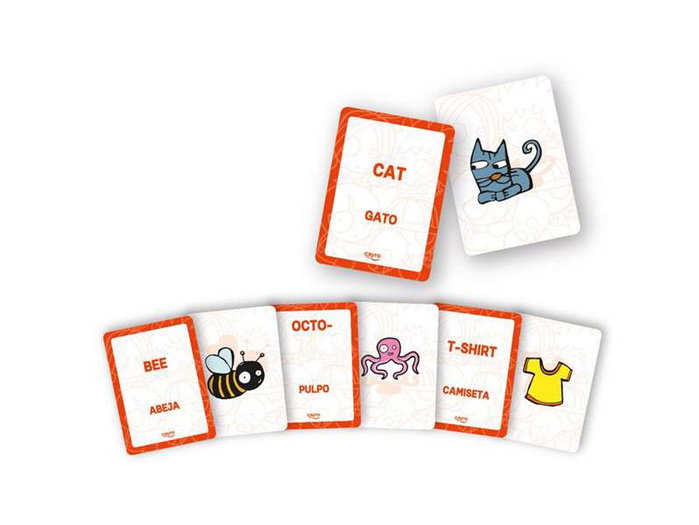 Cayro - Aprende Inglés - Jeu éducatif pour apprendre l'espagnol - Âge recommandé : 2 ans et plus
