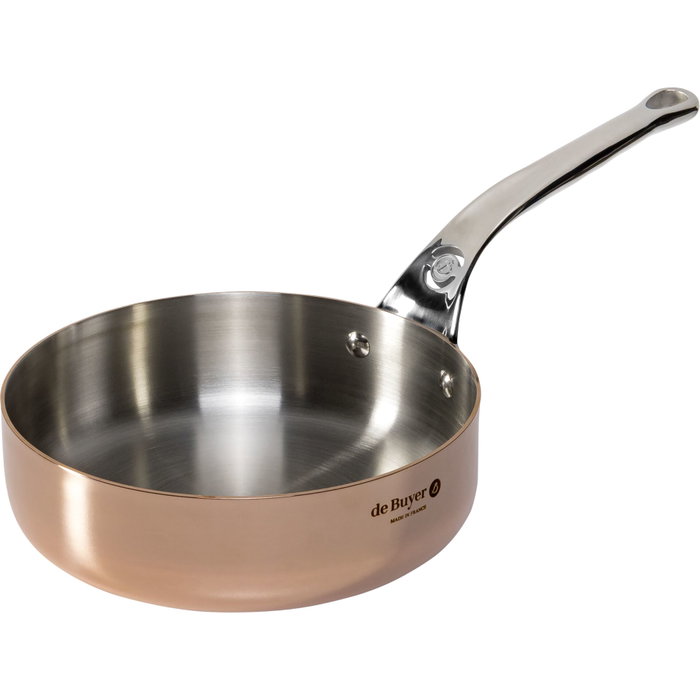 deBuyer Sauteuse Prima Matera Cuivre et Acier Induction 20cm