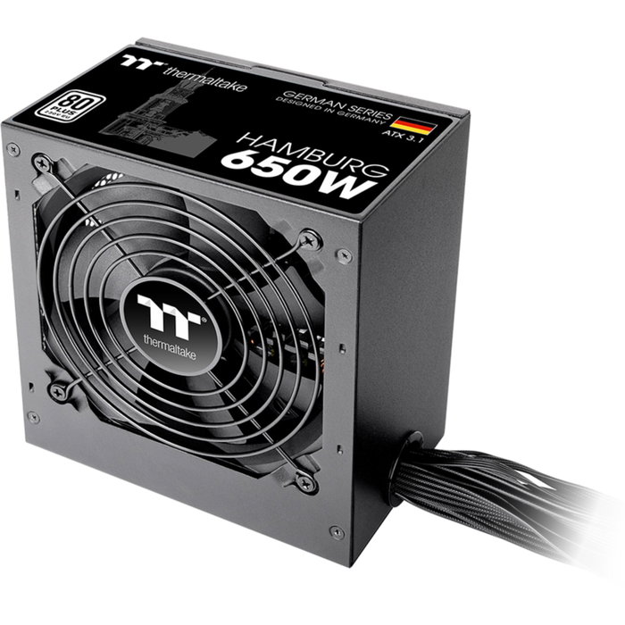 Thermaltake Hamburg 650W ATX 3.1 80+ Noir