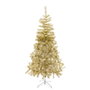 BigBuy Home Sapin de Noël Or Doré Métal Plastique 110 x 110 x 210 cm